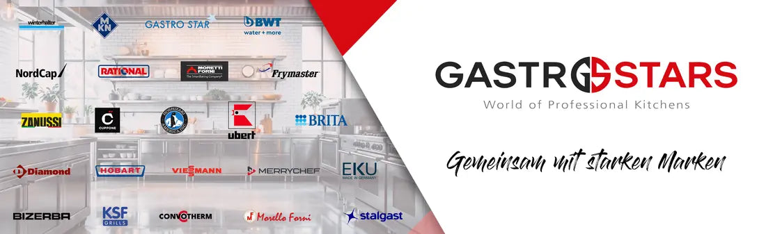 Gemeinsam mit starken Marken: die Hersteller im Programm von GastroStars.