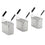 Diamond Set 3 Körbe 40 Lt (3x GN 1/3) für Nudelkocher