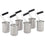Diamond Set 6 Körbe 40 Lt (6x Ø 135 mm) für Nudelkocher