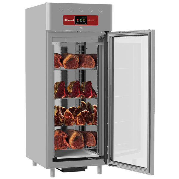 Diamond Reifeschrank 850 Liter, belüftet, 1 Glastür 20x GN 2/1