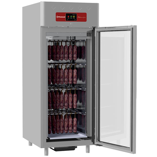 Diamond Reifeschrank 850 Liter, belüftet, 1 Glastür 20x GN 2/1