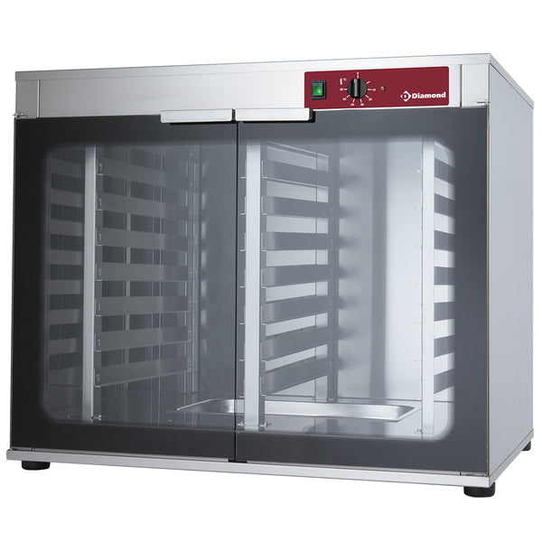 Diamond Gärschrank für Öfen mit  2 Türen, 2x 8 Ebenen