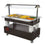 Diamond Buffet warm, Bain Marie 4x GN1/1-150 (Wengé Holz)