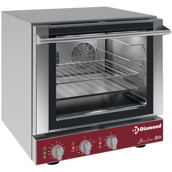 Diamond Elektro Konvektionsofen, 4x 460x340 mm + Salamanderfunktion