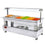 Diamond Buffet- gekühlte Salatbar, 6x GN1/1-150 (weißes Holz)