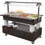 Diamond Buffet-gekühlte Salatbar 4x1/1-150, Wenge Holz
