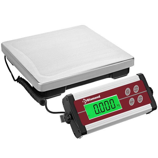 Diamond Elektronische Edelstahl-Waage, 15Kg x 5g