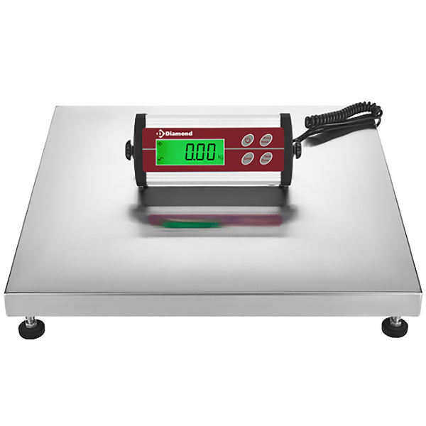 Diamond Elektronische Edelstahl-Wippe, 75Kg x 20g