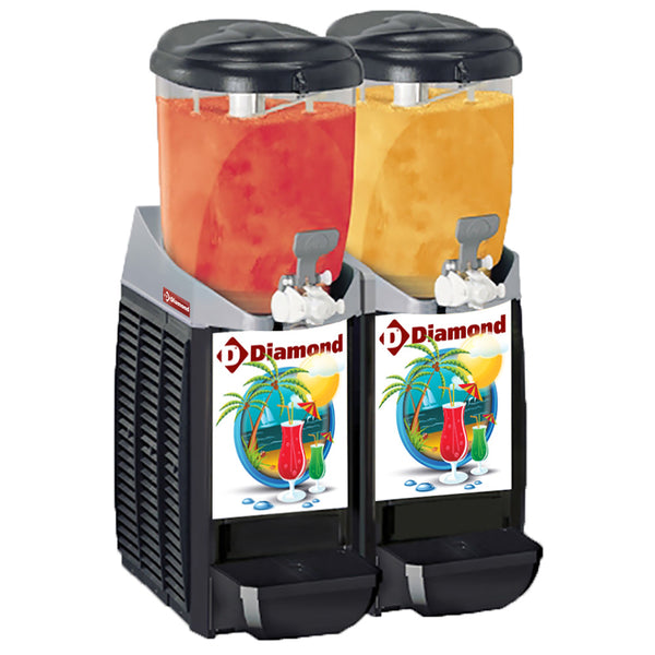 Diamond Maschine/Spender granita,  2x 5,5 Liter