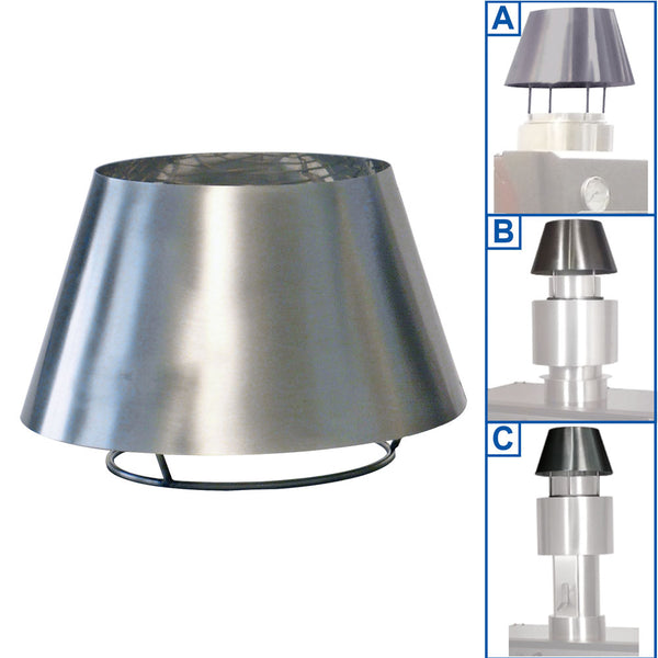 Diamond Edelstahl Schornsteinkopf (CBQ-060 & CBQ-075)