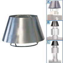 Diamond Edelstahl Schornsteinkopf (CBQ-060 & CBQ-075)