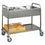 Diamond Abräumwagen Inox, 3x GN 1/1, obere Ablage