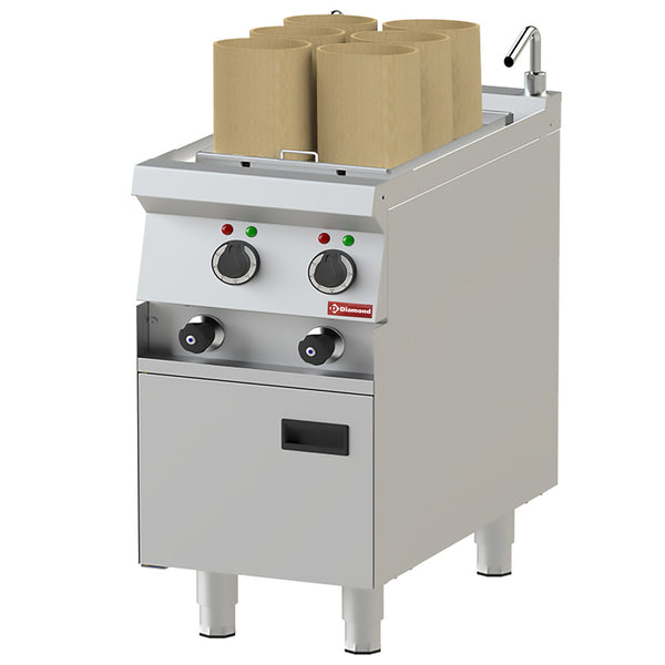 Diamond Elektrischer DIM SUM-Dampfgarer, 400x750 mm