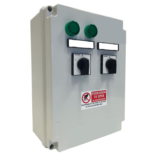 Diamond Electrical Gehäuse, 2 Geschwindigkeiten + Schalter LED