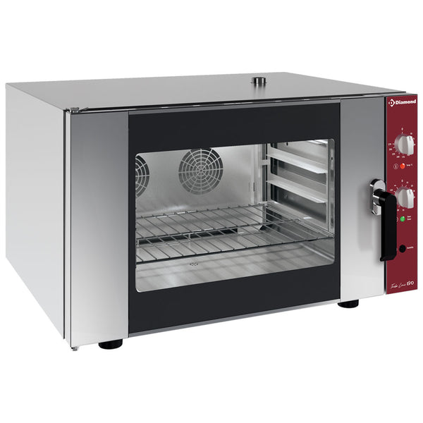 Diamond Elektro-Konvektionsofen 4x GN 1/1 + manueller Befeuchter (230/1N)