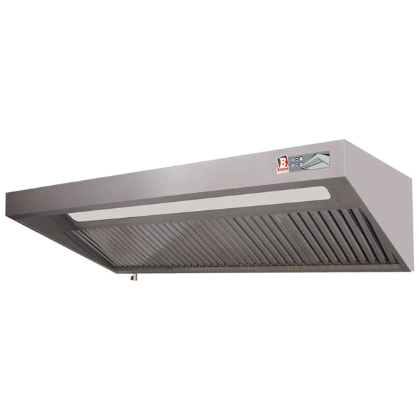 Diamond Haube komplett, (8/9T-2500 M3/h) 120 Pa, Beleuchtung, regler, 5x Filter