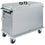 Diamond Bain-Marie Wagen 3x GN 1/1, 3 T°, mit Deckel, Schrank mit Kipptür