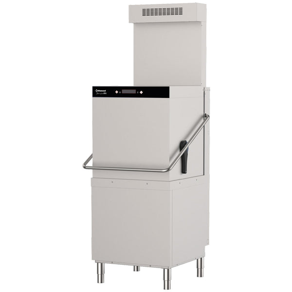 Haubenspülmaschine, Körbe 600x500 mm + Dampfkondensator-Wärmerückgewinnung "Full Hygiene"