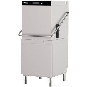 Durchschubspülmaschine, Korb 500x500 mm "Full Hygiene" – Bild 2
