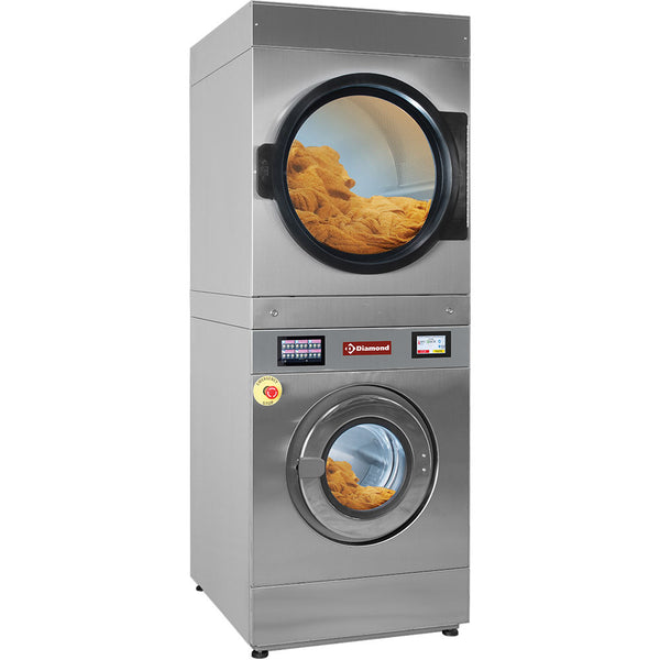 Diamond Waschschleudermaschine 11 kg (elek.) + Trockner 11 kg (elek.) TOUCH SCREEN
