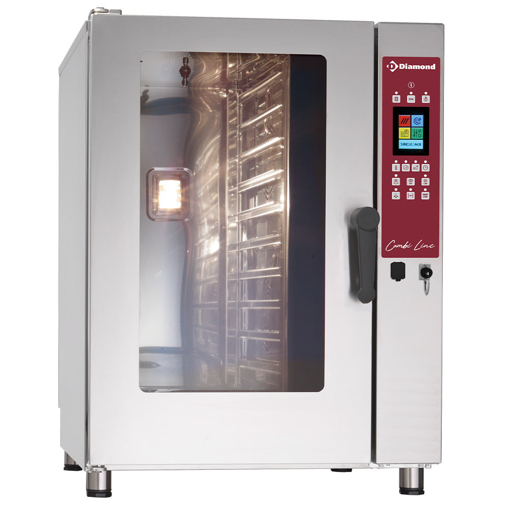 Diamond Elektroofen Dampf/Konvektion TOUCH SCREEN,10x GN 1/1 - AUTO-CLEANING