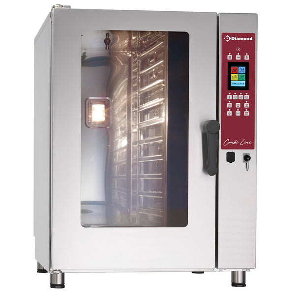 Diamond Elektroofen Dampf/Konvektion TOUCH SCREEN,10x GN 1/1 - AUTO-CLEANING