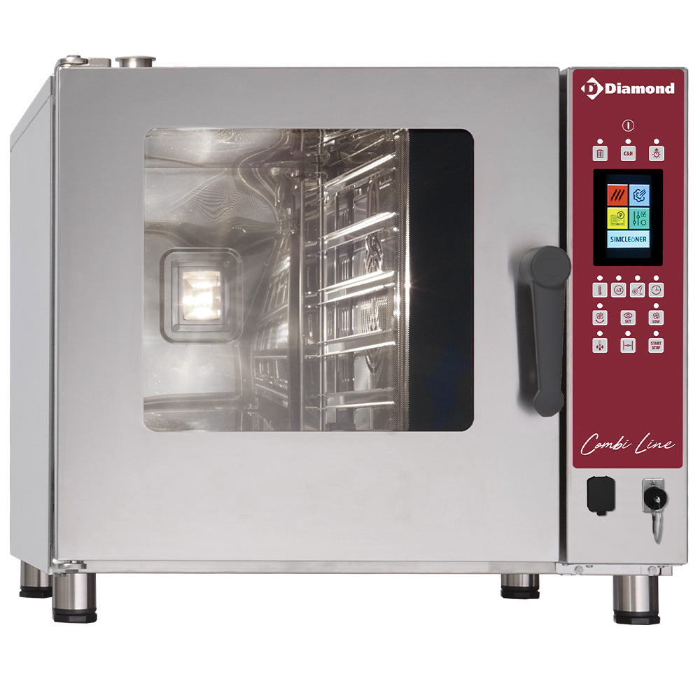 Diamond Elektroofen Dampf/Konvektion TOUCH SCREEN, 5x GN 1/1 - AUTO-CLEANING