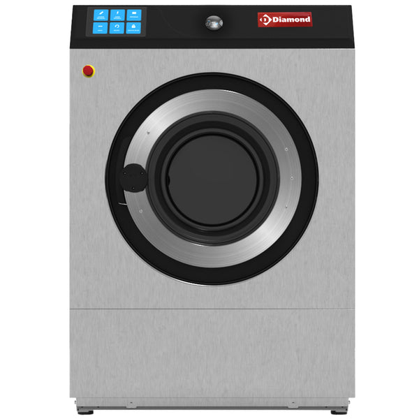 Diamond Hochtourige Waschschleudermaschine 18 kg "Inox