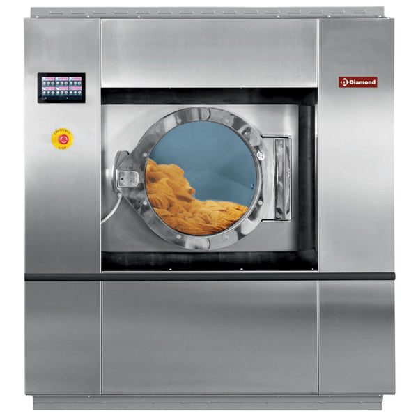 Diamond Hochtourige Industriewaschschleudermaschine 30 kg "Inox