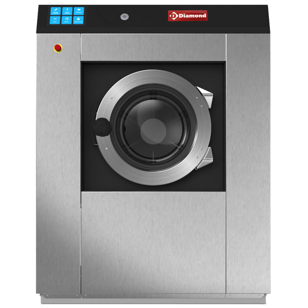 Diamond Hochtourige Industriewaschschleudermaschine 32 kg "Inox