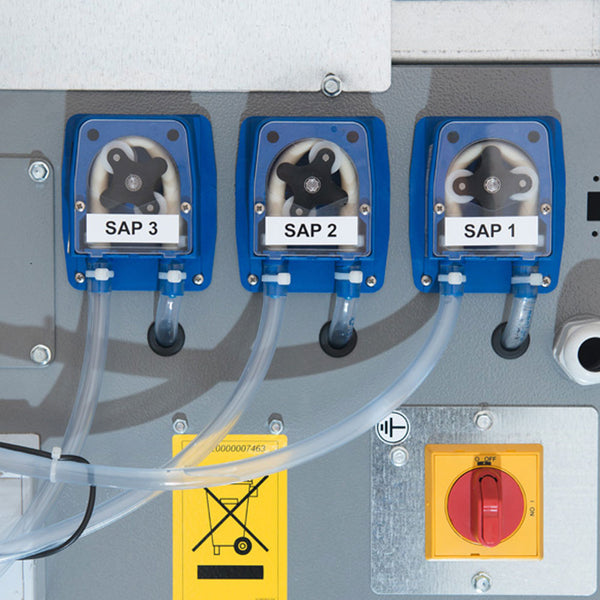 Diamond Peristaltischer Dosierer (3 Pumpen) für Flüssigwaschmittel