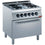 Diamond Elektro Plattenherd mit 4 Kochplatten, Elektrobackofen GN 2/1