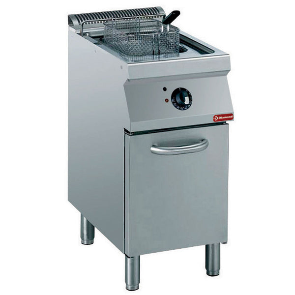 Diamond Elek. Friteuse, "Y" Becken, 15L, externe Heizelemente auf Unterbau
