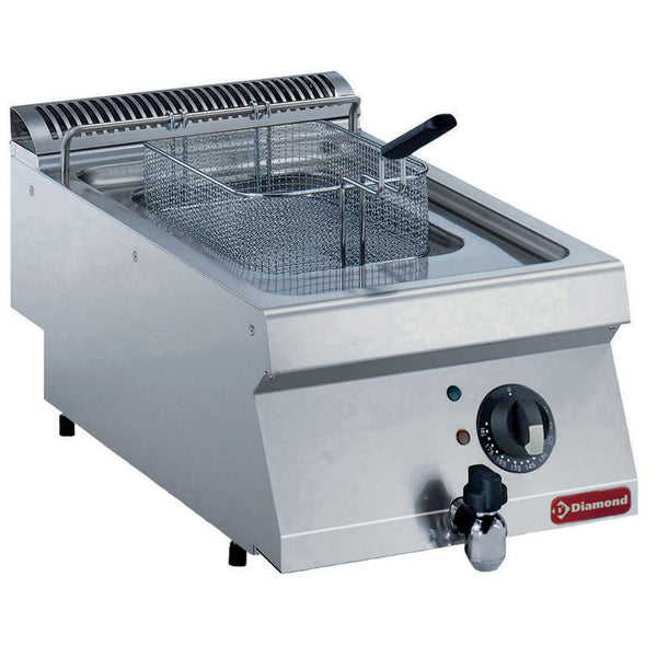Diamond Elektro Friteuse, Becken in "Y" Form, 7 L, externe Heizelemente -TOP-