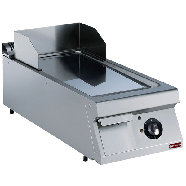 Diamond Elektro Grillplatte glatt, Hartchrom -TOP-