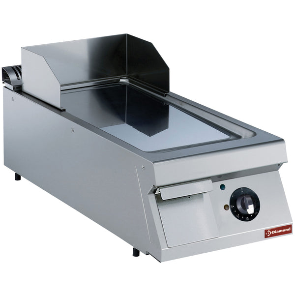 Diamond Elektro Grillplatte glatt, Hartchrom -TOP-