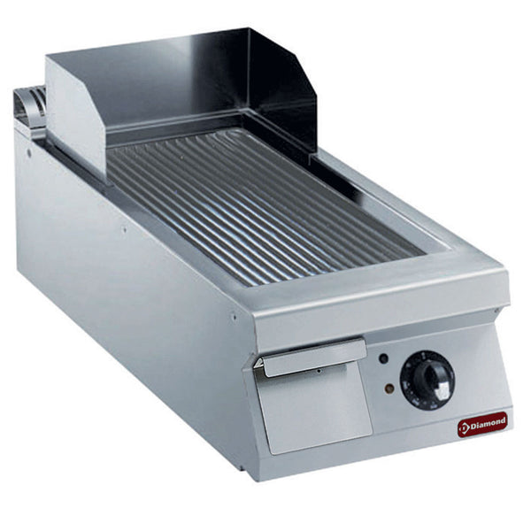 Diamond Elektro Grillplatte gerillt -TOP-