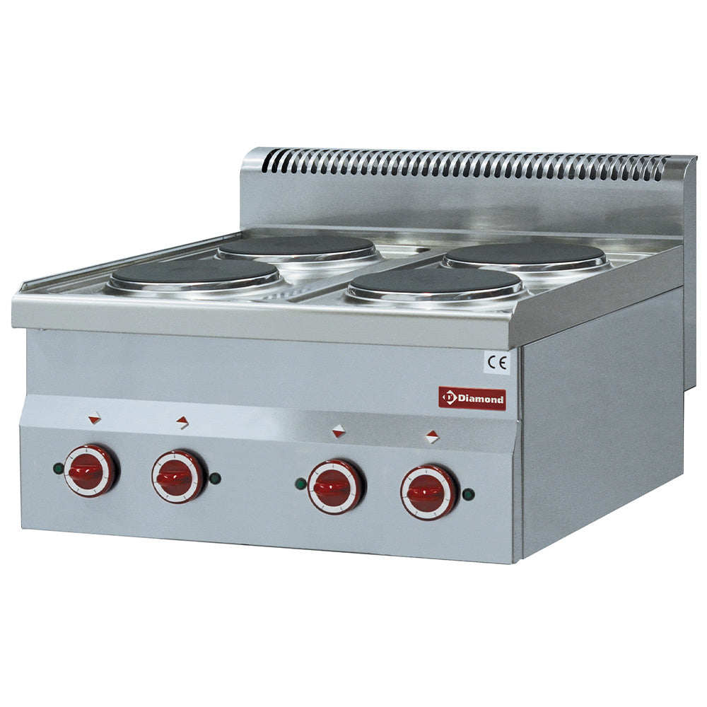 Diamond Elektroherd 4 Kochplatten -Top-