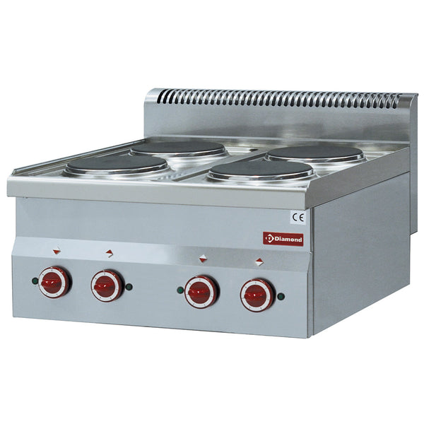 Diamond Elektroherd 4 Kochplatten -Top-