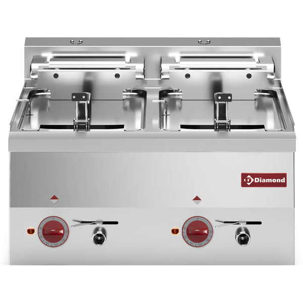 Diamond Elektro Friteuse,  S-Powerful, 2 x 10 Liter -Top-