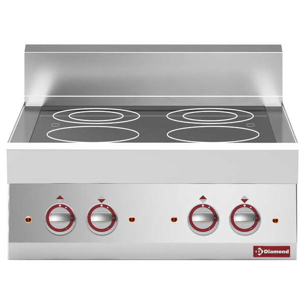 Diamond Alpha 650" Glaskeramik-Elektroherd mit 4 Brennern