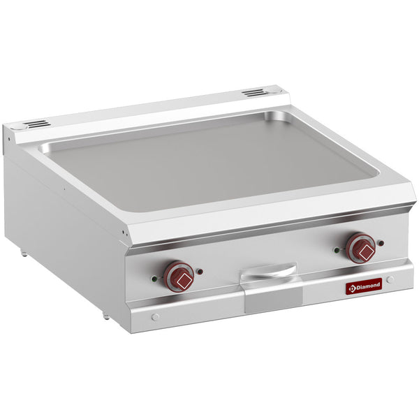 Diamond Elektro Grillplatte, glatt, Modul 1/1 - Top-