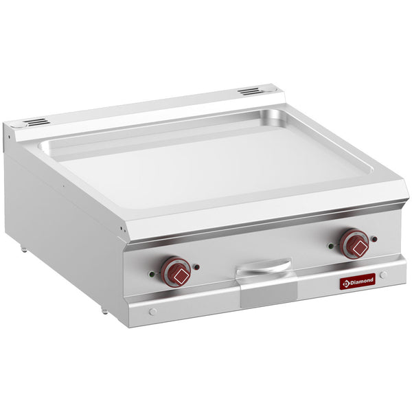 Diamond Elektro-Grillplatte, glatt, hartverchromt, Mod. 1/1 -Top-