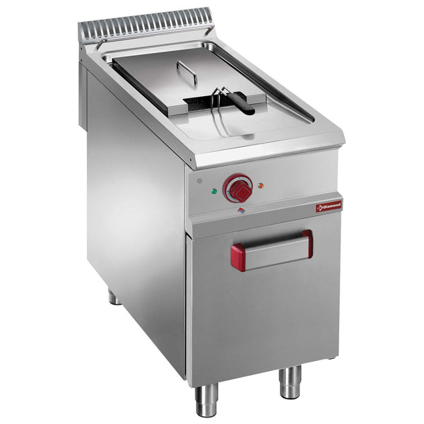 Diamond Elektrische Fritteuse 1 Becken 18 Lit., auf Unterschrank