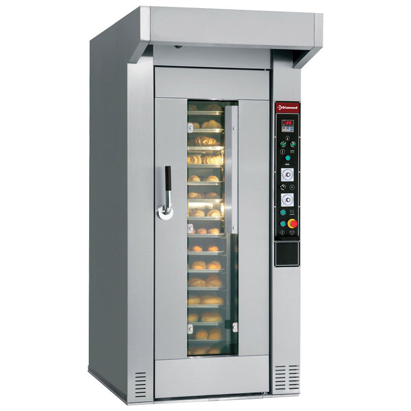 Diamond Konvektionsofen für Bäckerei und Konditorei, Rotativ, 15 oder 18 Ebenen (450 x 650 mm oder 500x700 mm)