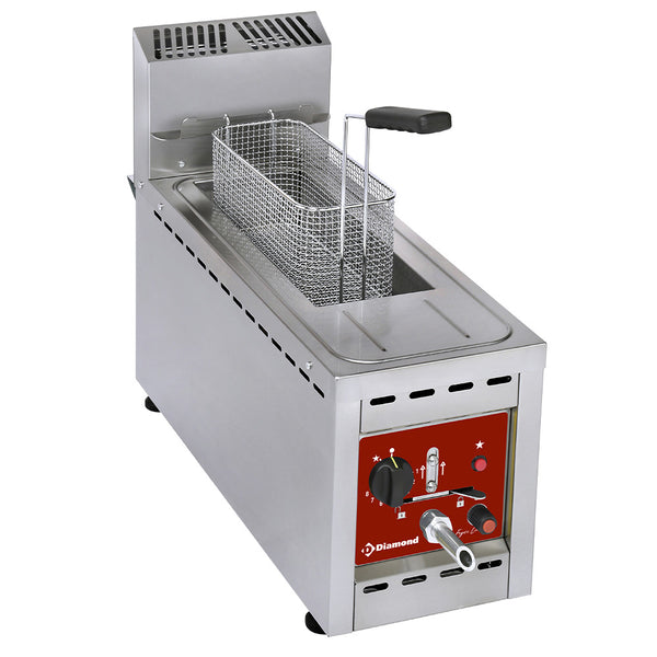 Diamond Gas-Fritteuse, 1 Tank 8 Lit., TOP