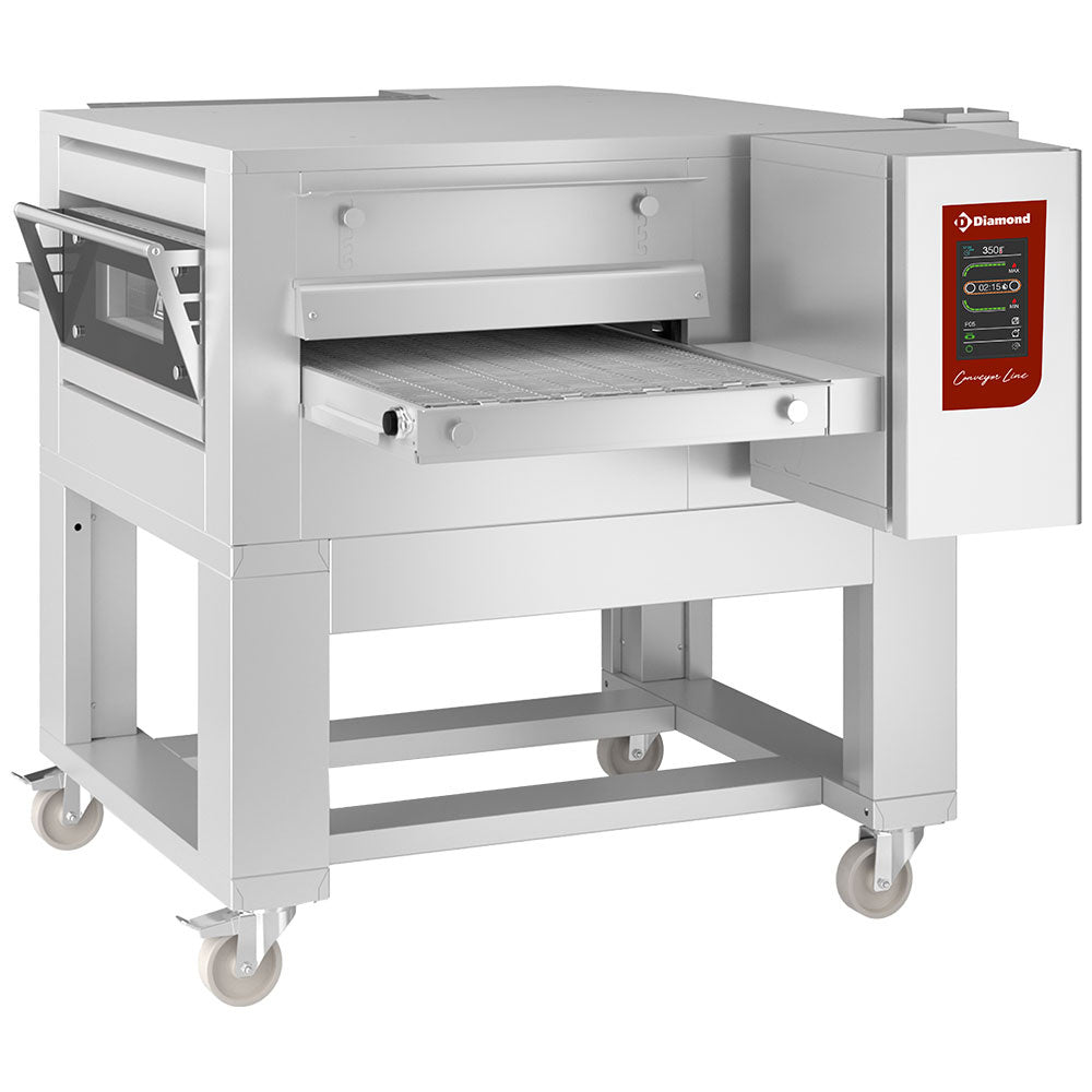 Diamond Gas Kettenbandofen Umluft 500 mm - TOUCH SCREEN