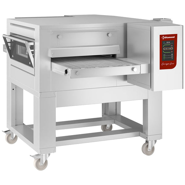 Diamond Gas Kettenbandofen Umluft 500 mm - TOUCH SCREEN
