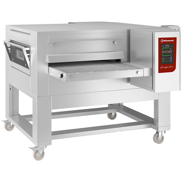 Diamond Gas Kettenbandofen Umluft 650 mm - TOUCH SCREEN