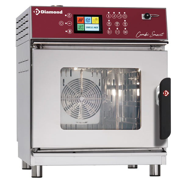 Diamond Elektro Ofen Dampf/Konvektion 4x GN2/3 Touch Screen  + Auto-Cleaning